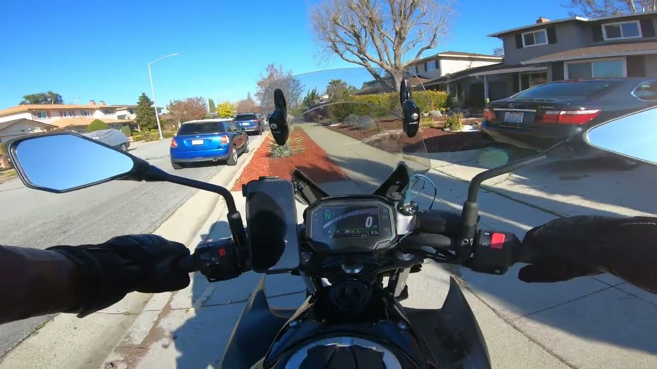 Commute to work on my z650