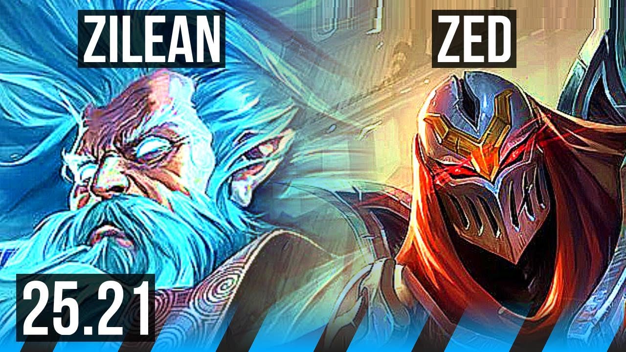 ZILEAN vs ZED (MID) | 3/2/10 | KR Master | 25.21