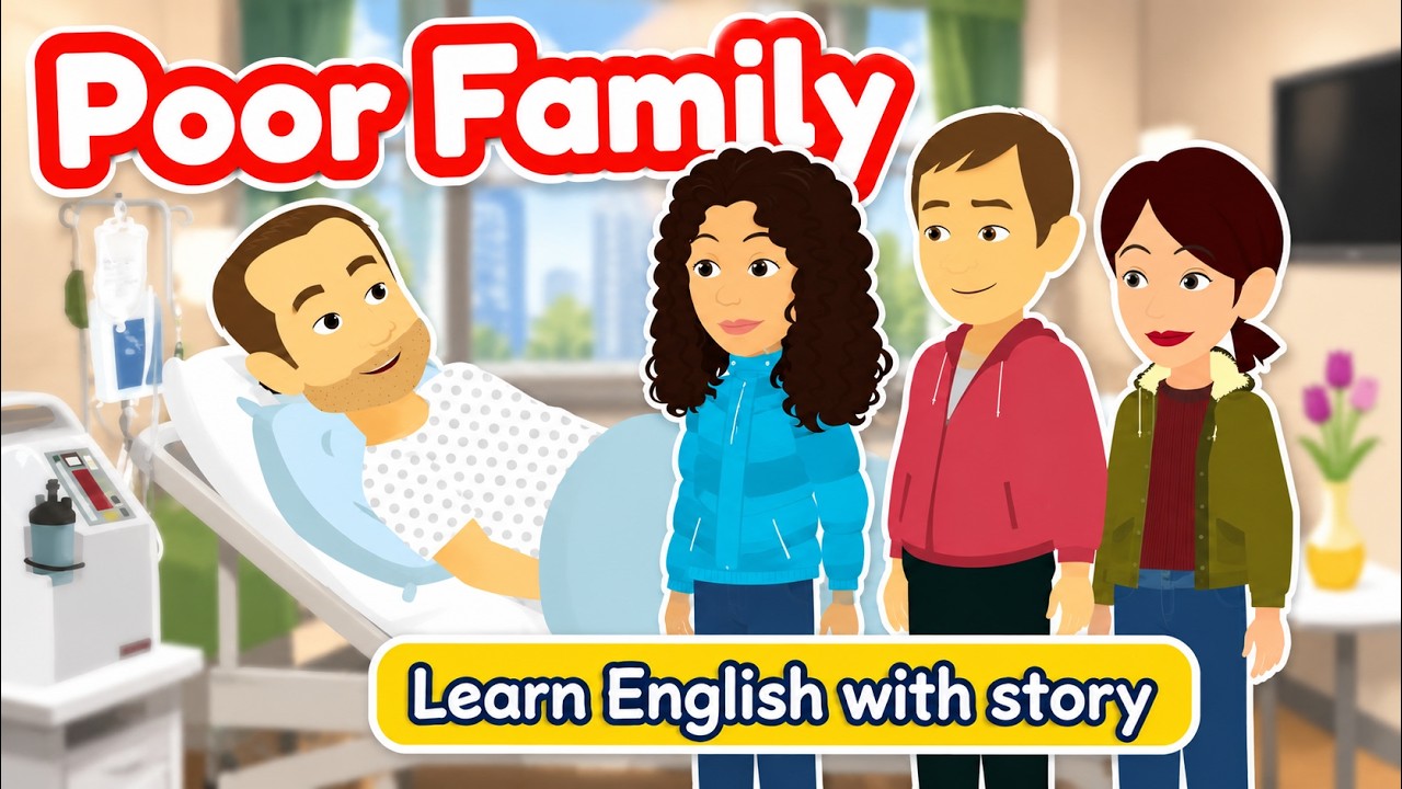 Poor Family Part 02 | Learn English with sotries | Moral stories in English