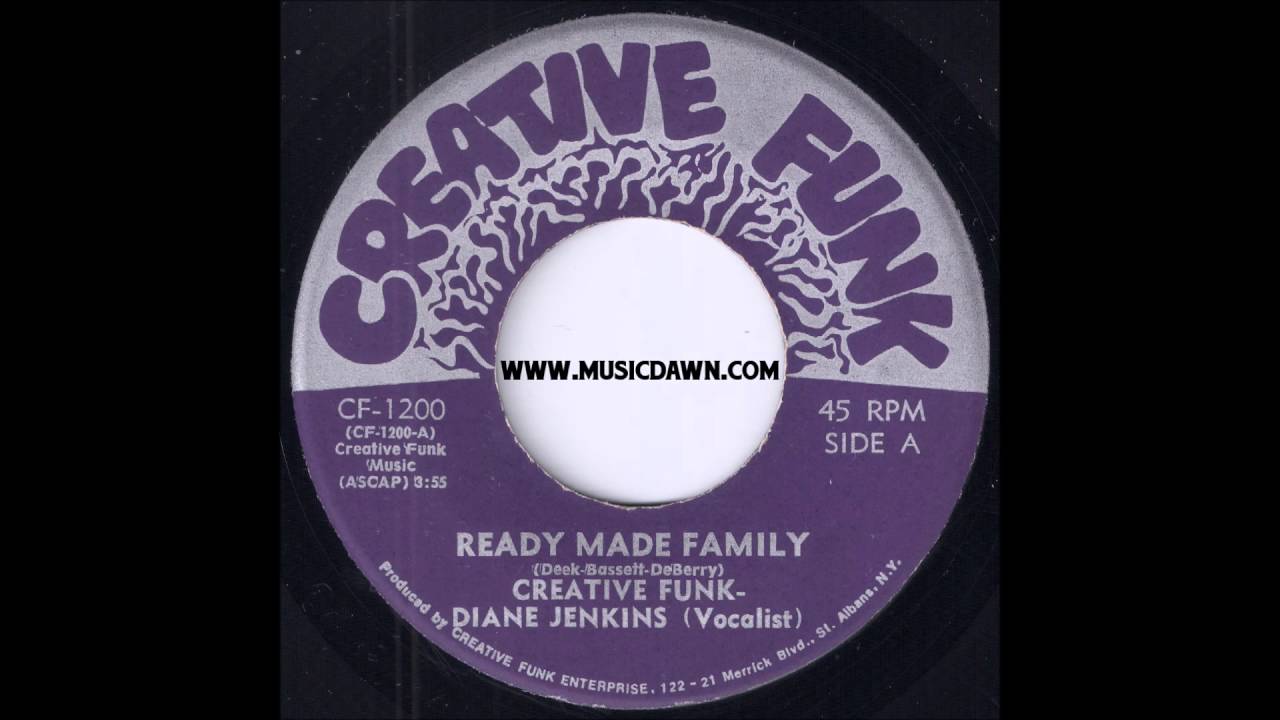 Creative Funk ft. Diane Jenkins - Ready Made Family [Creative Funk] 1972 Sweet Soul 45
