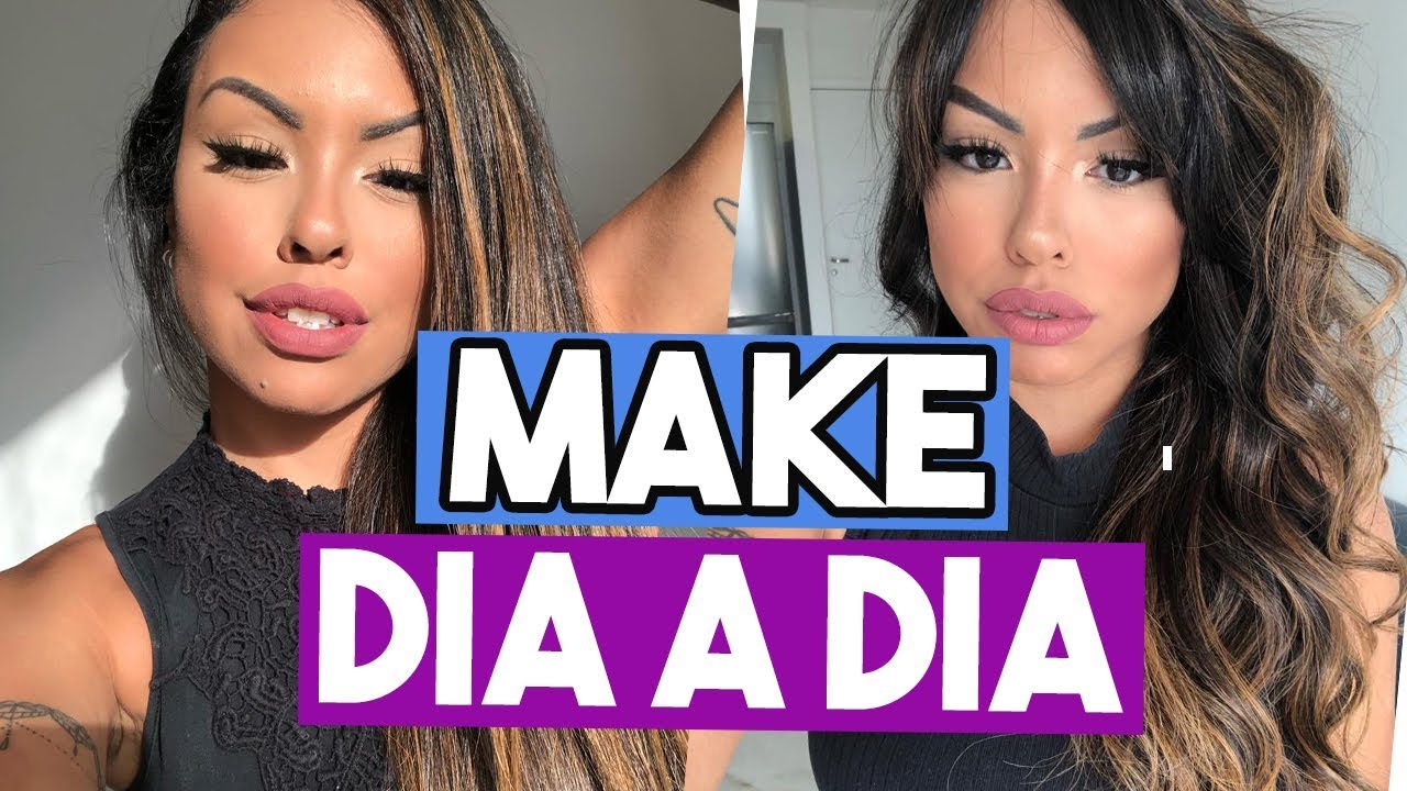 MAKE do MEU DIA A DIA PRA IR TRABALHAR - Por @Nathinog