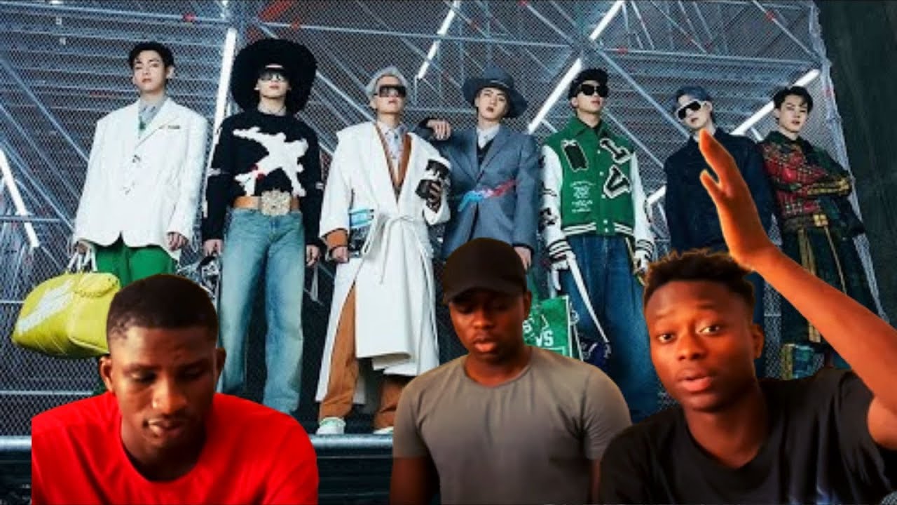 A WEIRD VIDEO TBH! REACTION TO BTS LOUIS VUITTON 2021 MEN'S FASHION SHOW