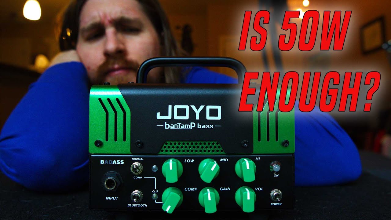 Миниатюрный усилитель Joyo BaDass Bantamp мощностью 50 Вт — способен ли этот крошечный усилитель ...