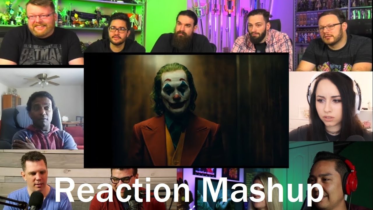 JOKER   Teaser Trailer REACTIONS MASHUP