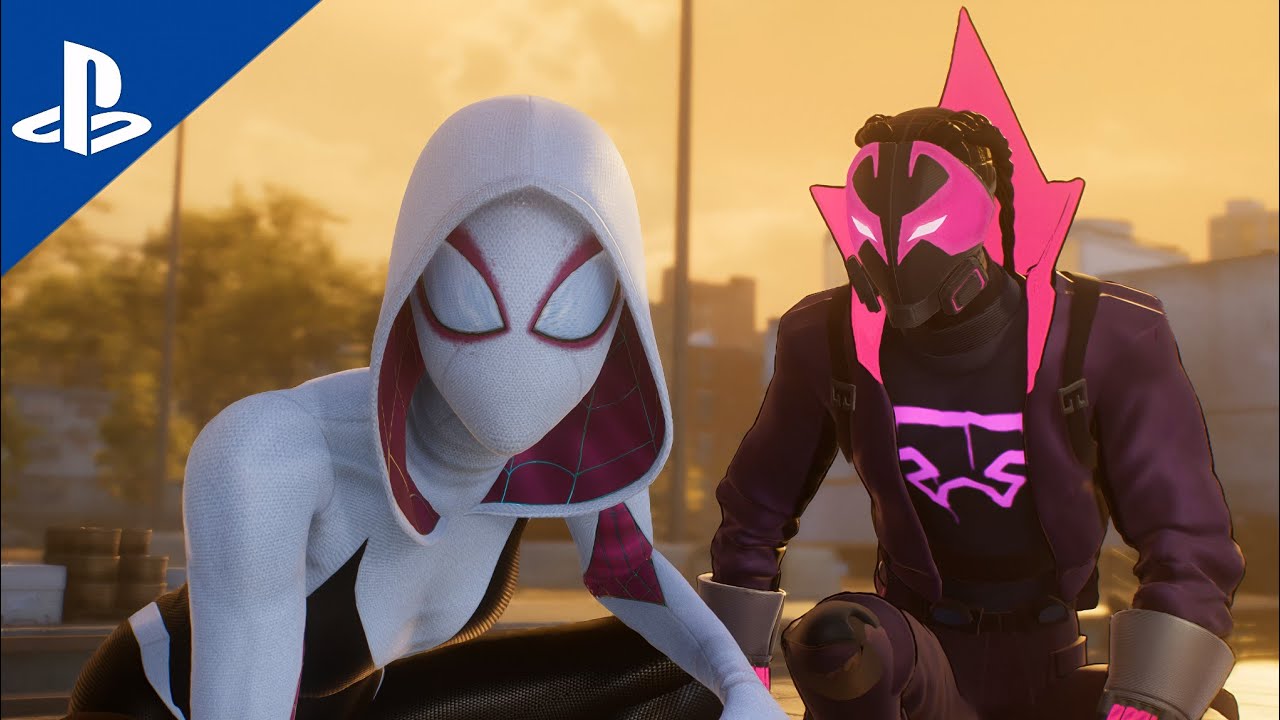 SPIDER-GWEN and PROWLER MILES vs THE LIZARD | ACROSS THE SPIDER-VERSE
