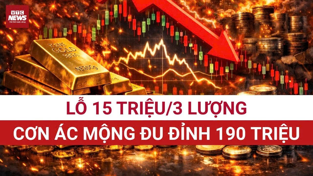 Giá vàng rớt thảm: Mua 3 lượng 