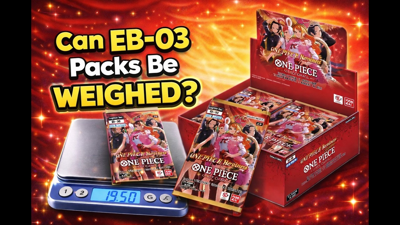 EB-03 Box Opening. Can Packs be Weighed?