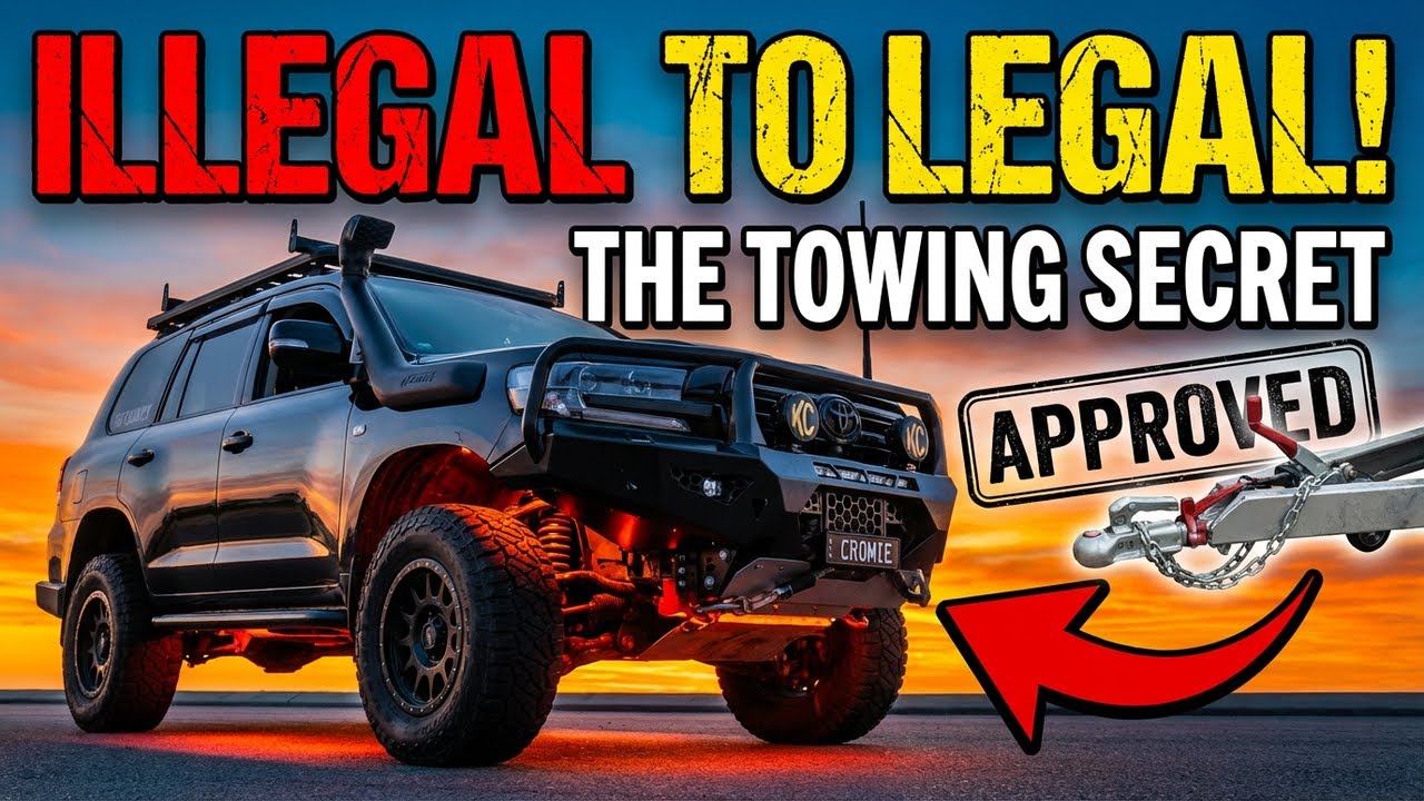 How We Made Our 200 Series LEGAL for Towing a Big Caravan