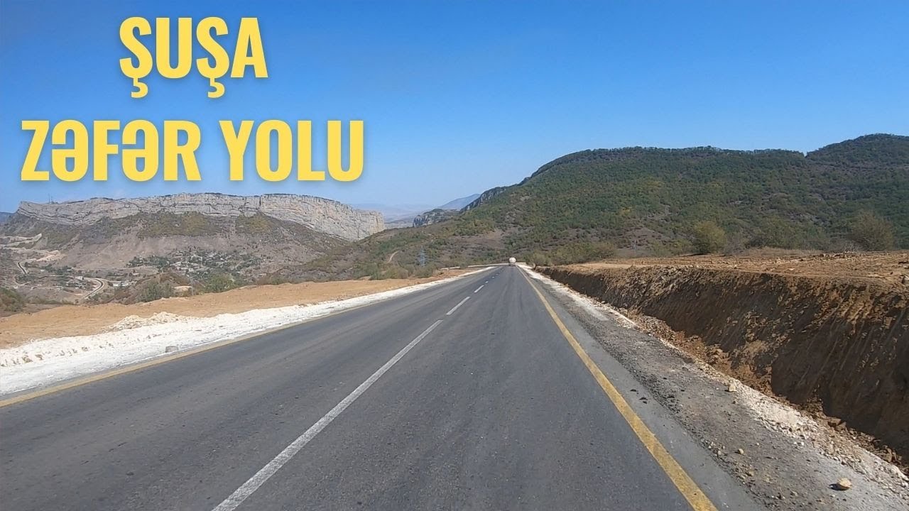 Şuşa | Zəfər yolu - Zafer yolu | Avtomobil ilə çəkdiklərim | 2021