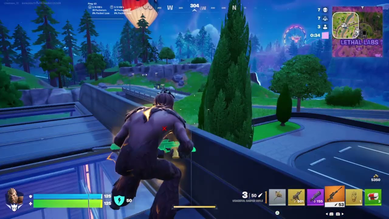 Sheesh. Self Revive Clutch. Solo Zero-Build.