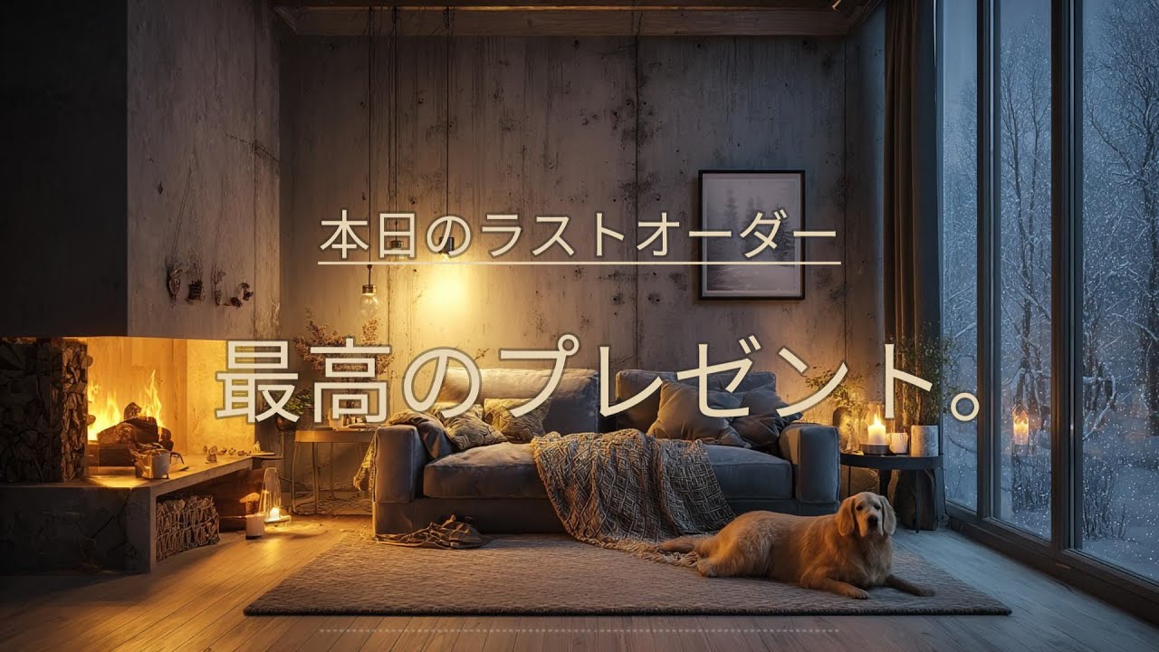 【夜の癒しBGM】本日のラストオーダー、最高のプレゼント。｜A precious gift – Gentle Guitar Lo-Fi 🌙🎵