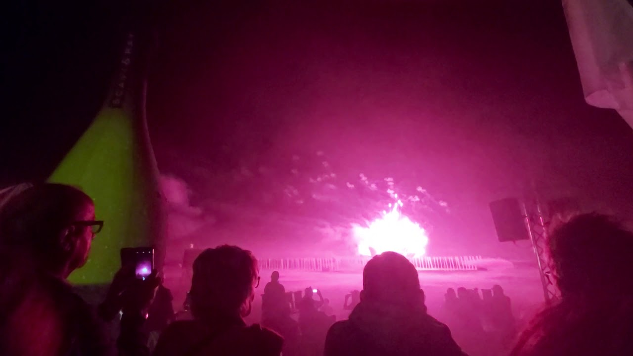Drachenfest melle 2019 abschluss Feuerwerk