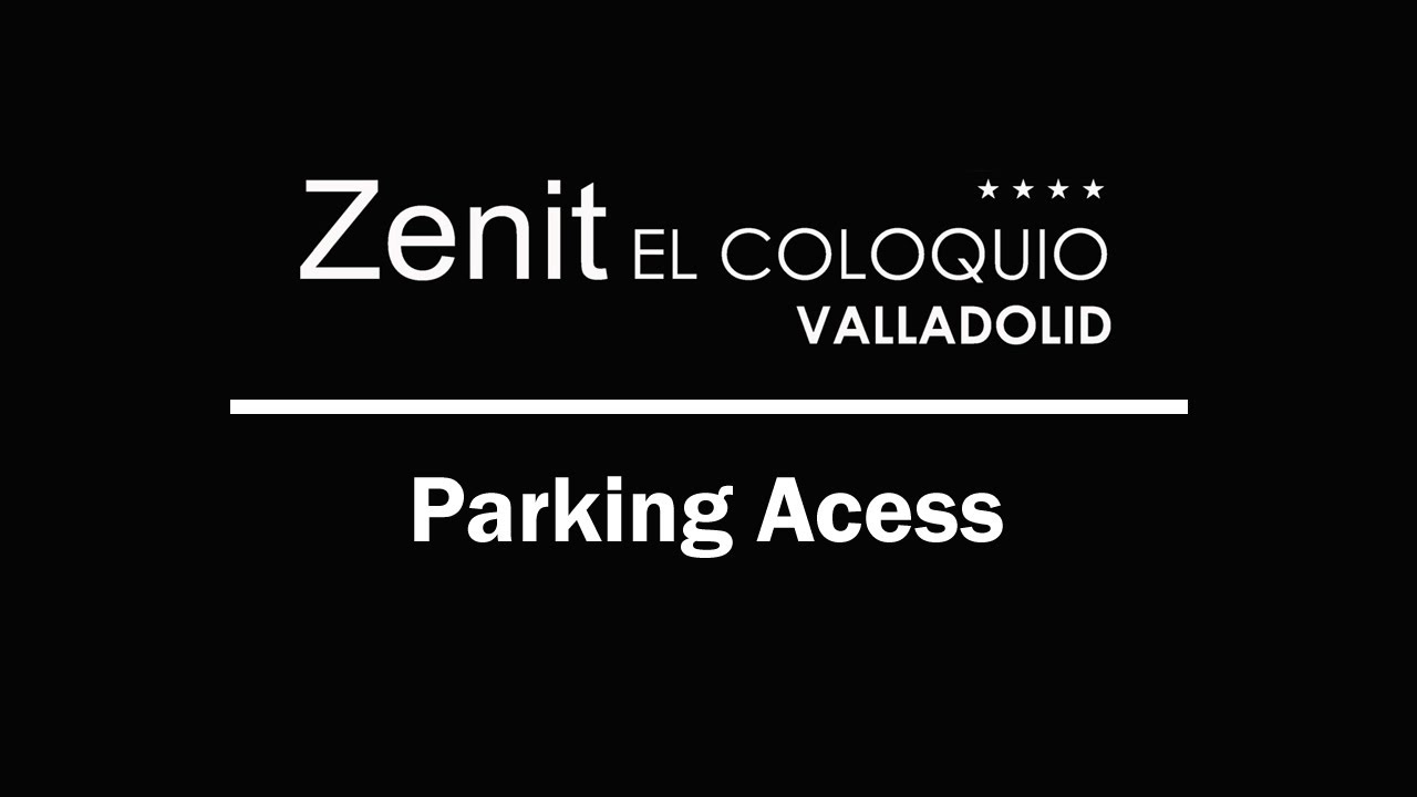 Parking Acess - Hotel Zenit El Coloquio****