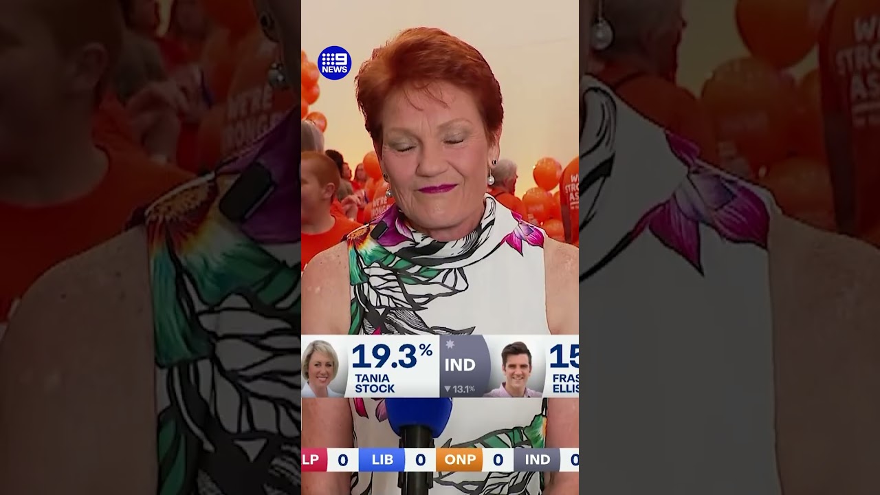 One Nation popular in early regional results | 9 News Australia