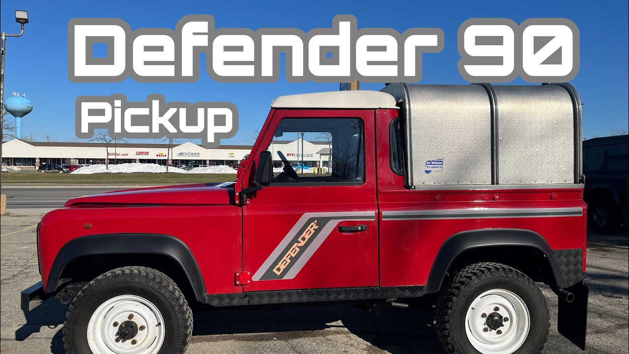 (SOLD)1995 Defender 90 Pickup 300Tdi for sale