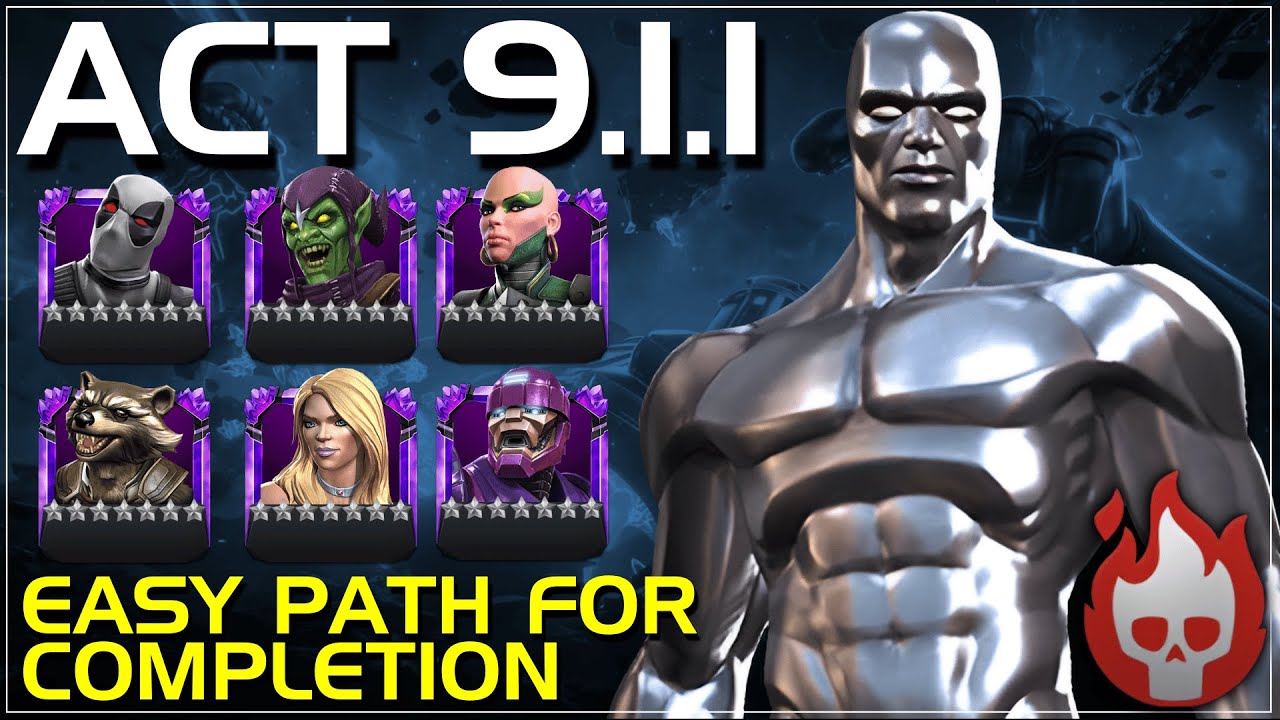 MCOC: Act 9.1.1 - Easy Path For Completion - Abs man Vs Silver Surfer - 2024