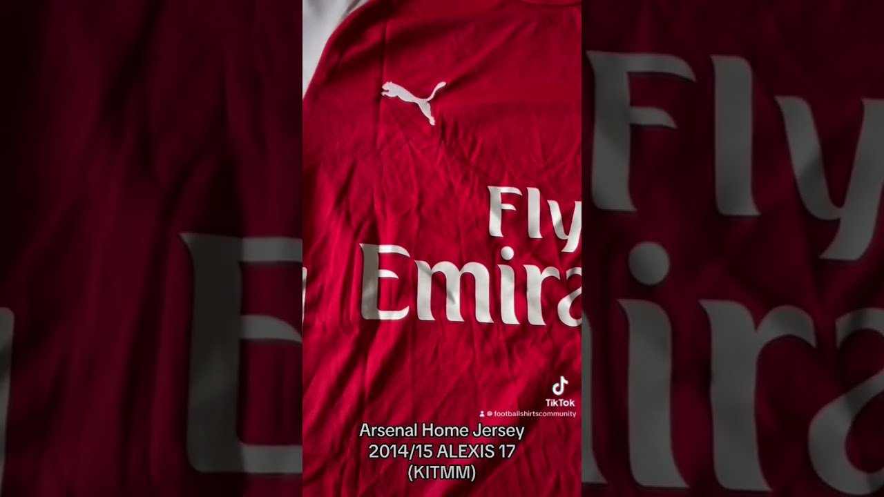 Arsenal Home Jersey 2014/15 ALEXIS 17 (KITMM) 