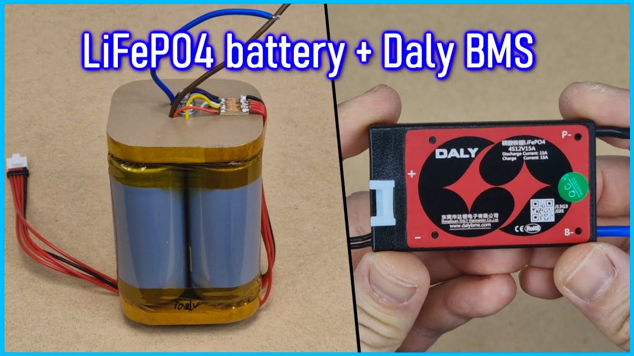 LiFePO4 battery + Daly BMS for my UPS - part 1/4