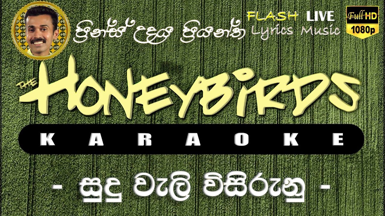 Sudu Weli Visirunu Mawatha Karaoke (Without Voice) සුදු වැලි විසිරුනු කැරෝකේ