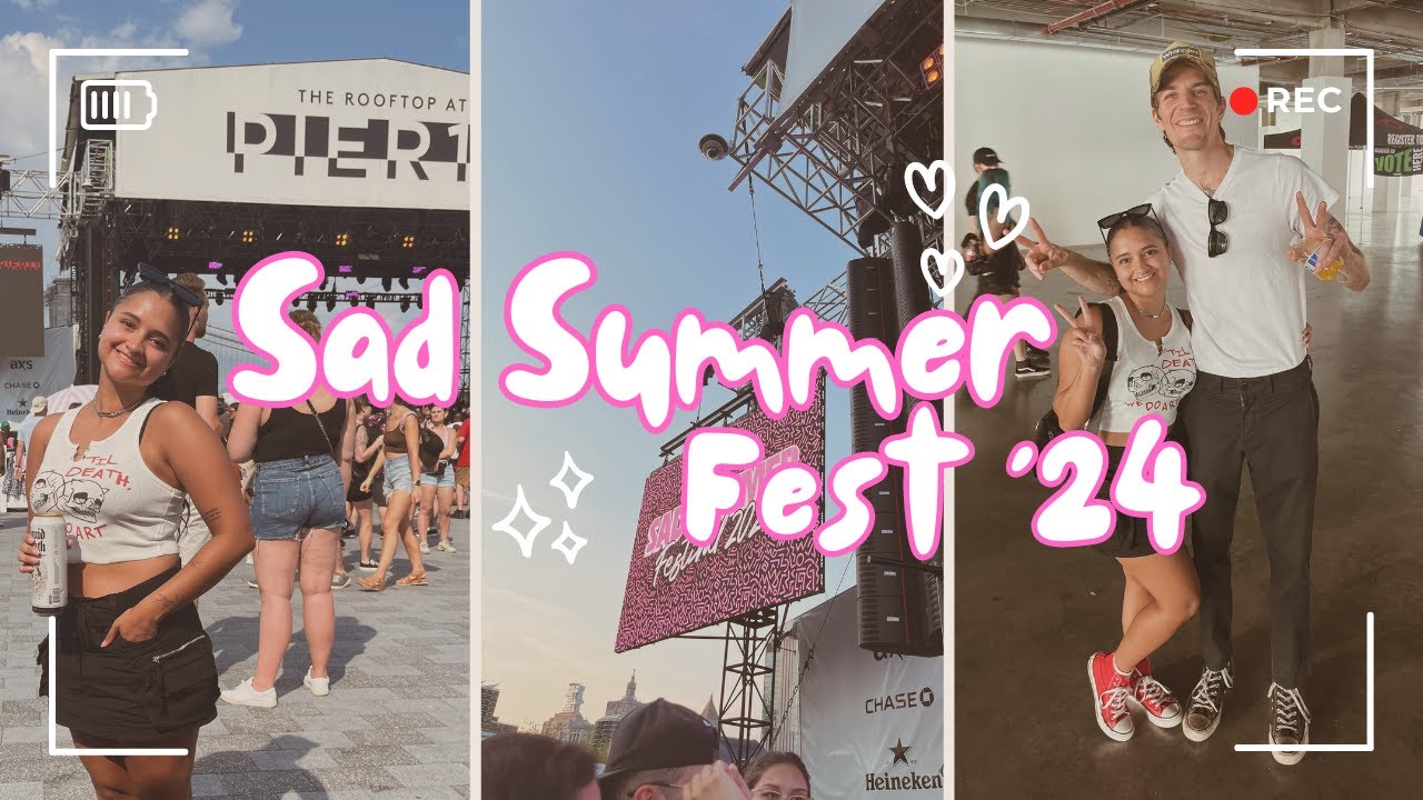 Going to Sad Summer Fest 2024 *ALONE* | meeting The Maine, crowd surfing, + tips!