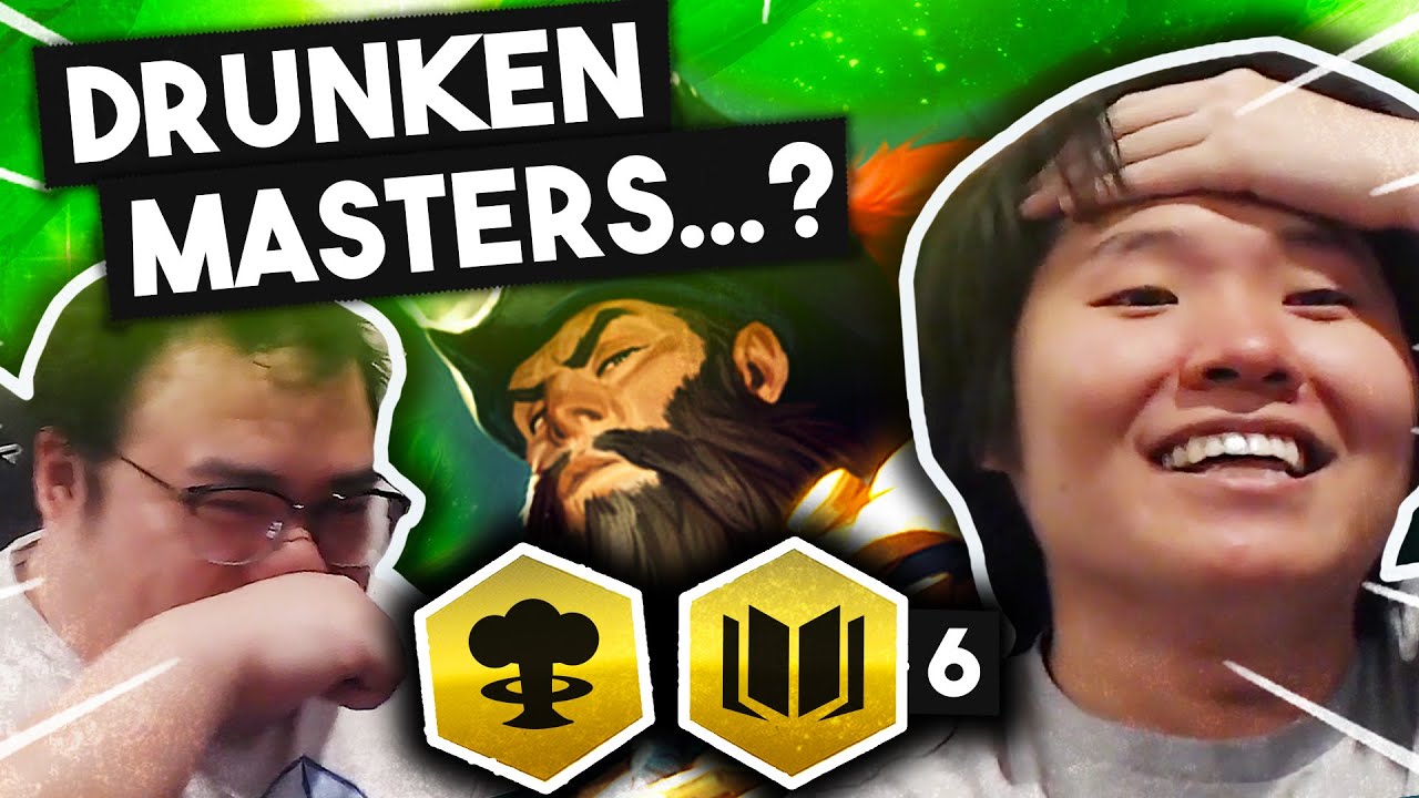 THE DRUNKEN MASTERS... DRUNK TFT w/ Scarra | 6 Sorcs GP |  Teamfight Tactics Set 3 Galaxies 10.11