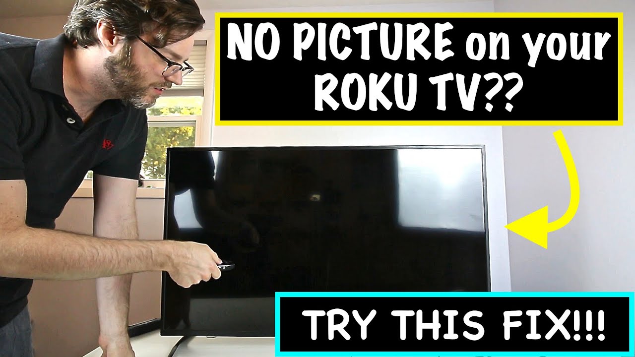 Repair an Insignia Roku TV with no picture/black screen - replace the back light