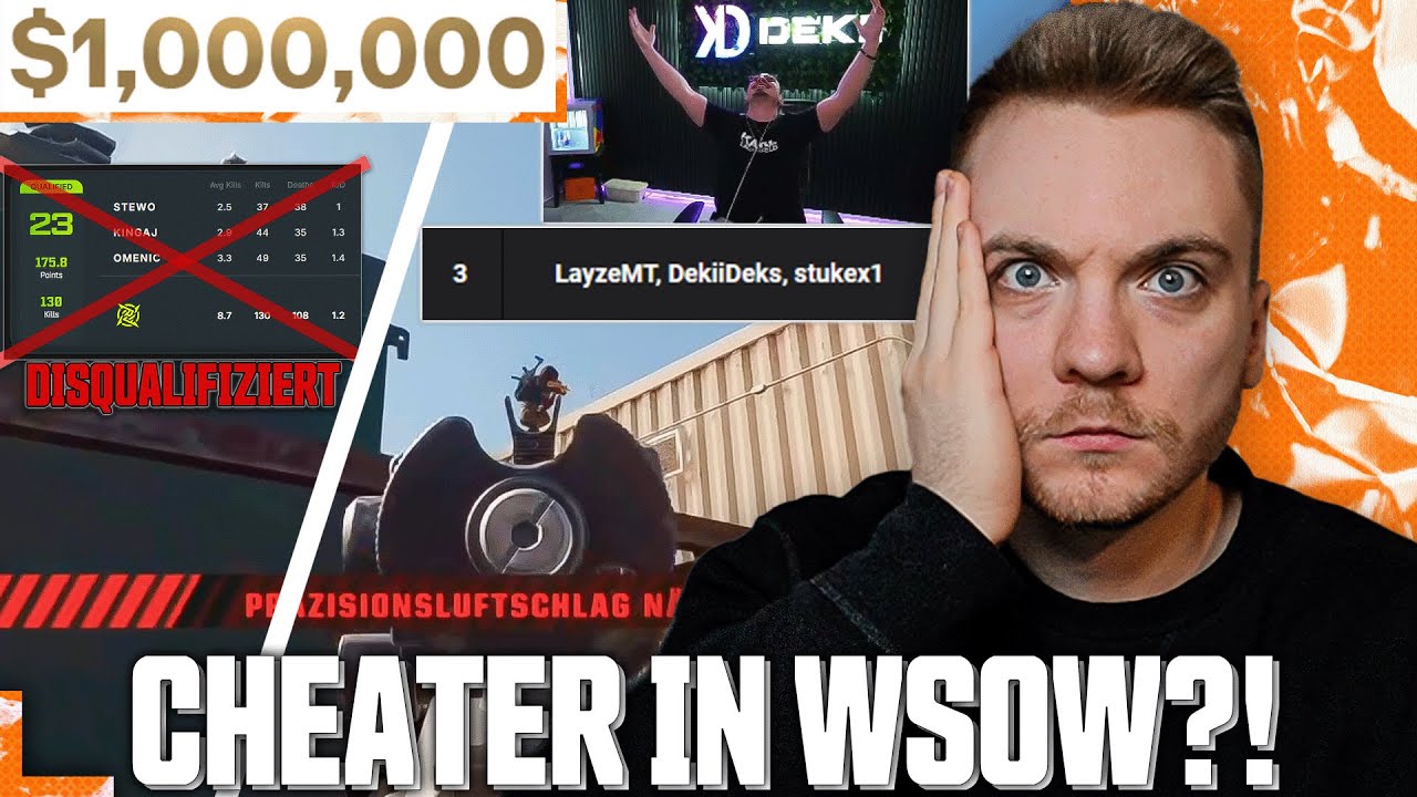 CHEATER SKANDAL im 1.000.000$ WSOW UPPER BRACKET + DEUTSCHE PROs DOMINIEREN! | V1nKub