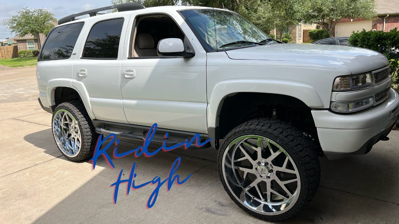 05 Tahoe Z71 new shoes 26x12 and 35's and NorCal Mod