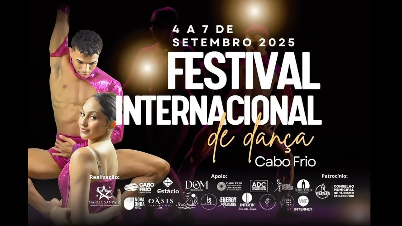 XIX FESTIVAL INTERNACIONAL DE DANÇA DE CABO FRIO | 04/09/2025