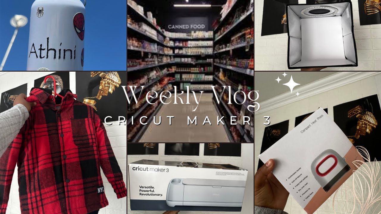 #vlog | Pep Home Haul | Grocery Haul | Cricut Maker 3 Unboxing | Winter Clothes Haul |Campaign Shoot