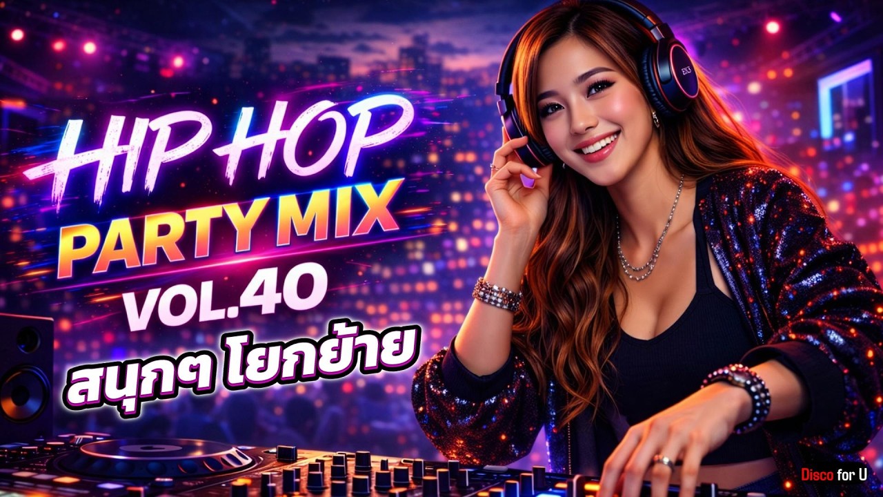 Hip Hop Party Mix Vol.40 [สนุกๆ โยกย้าย] - Disco for U