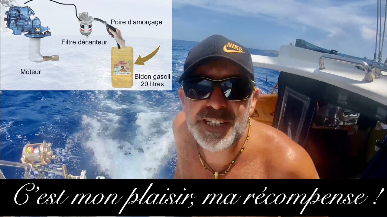 Poursuivis par l’armée, 6 tentatives pour relancer le moteur, grain à 36 nds, contre vent et courant