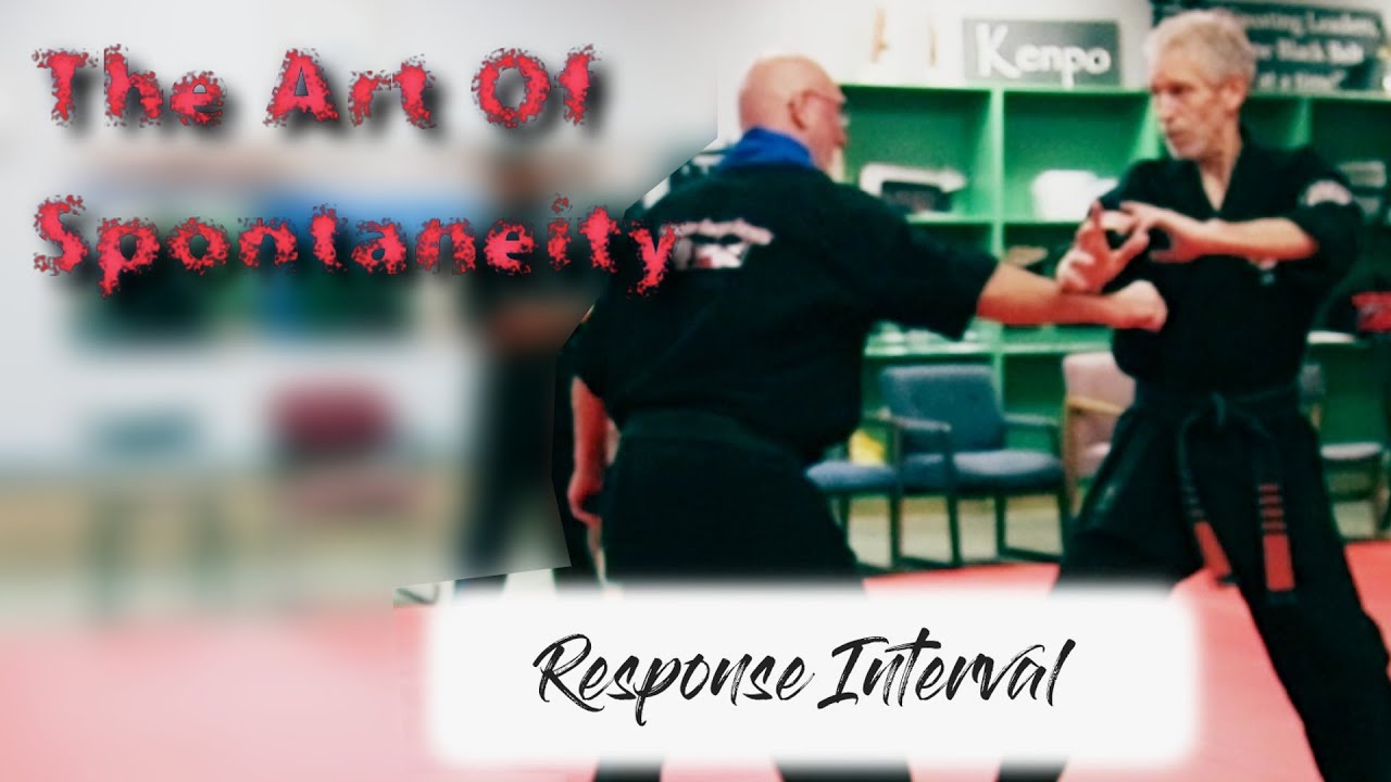 The First And Most Important Lesson Of Spontaneity. Kenpo Karate, the 3 Intervals of techniques