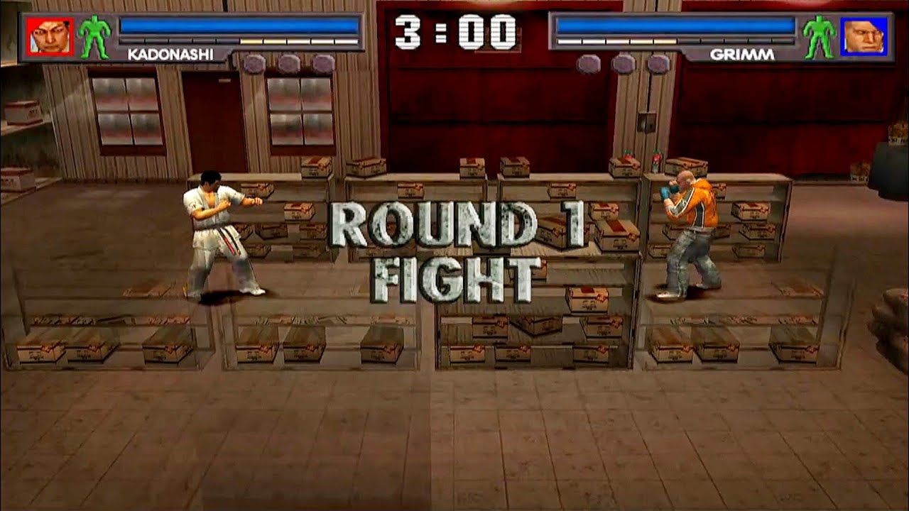 Karate vs Boxing = which is better? Kadanashi Vs Grimm URBAN REIGN = CPU only