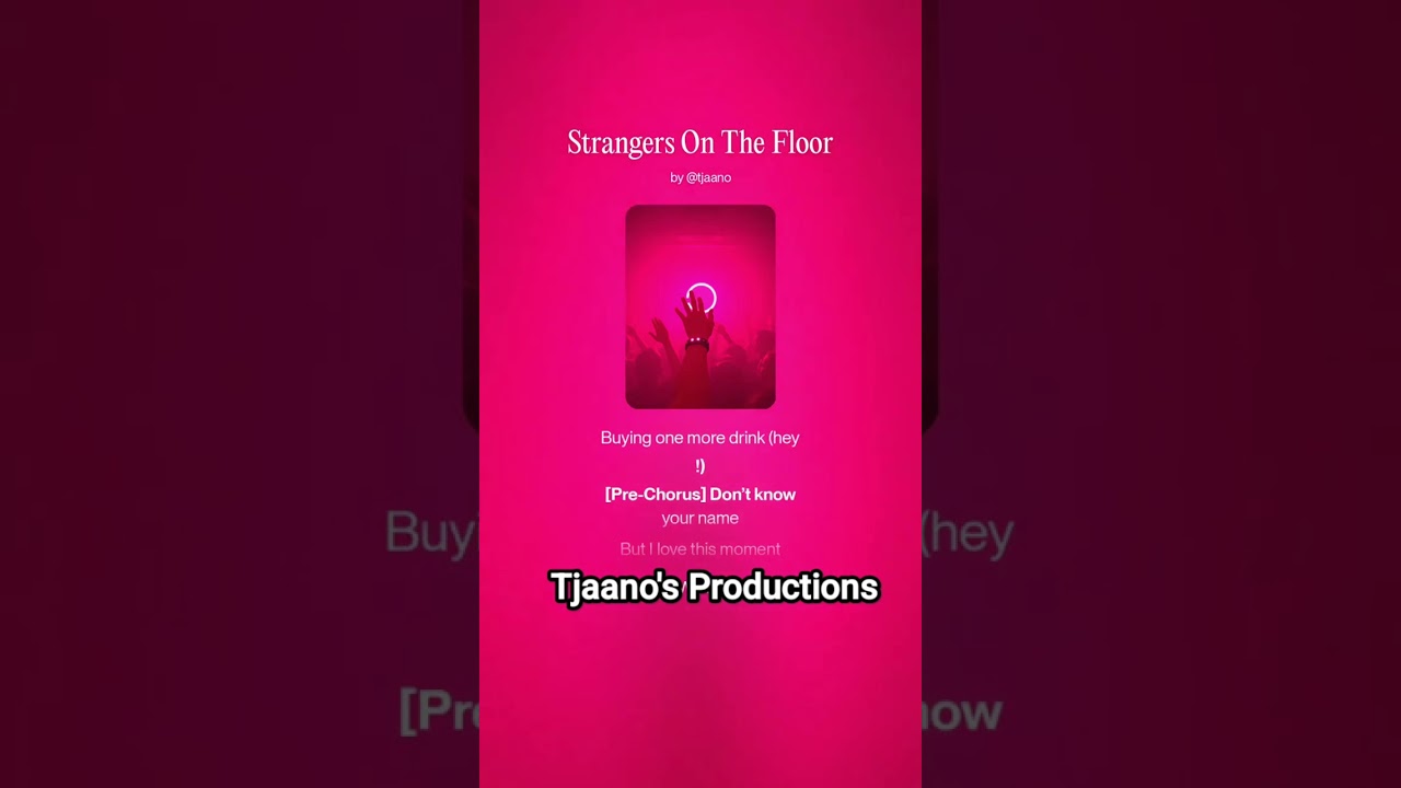 Strangers On The Floor, From Tjaano's Room 