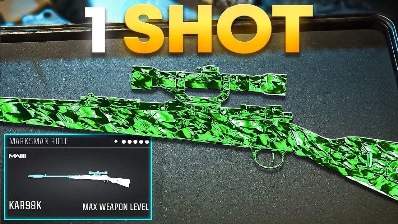 new *ONE SHOT* KAR98 CLASS in WARZONE after UPDATE! 😲 (Best KAR98 Class Setup) - BO6