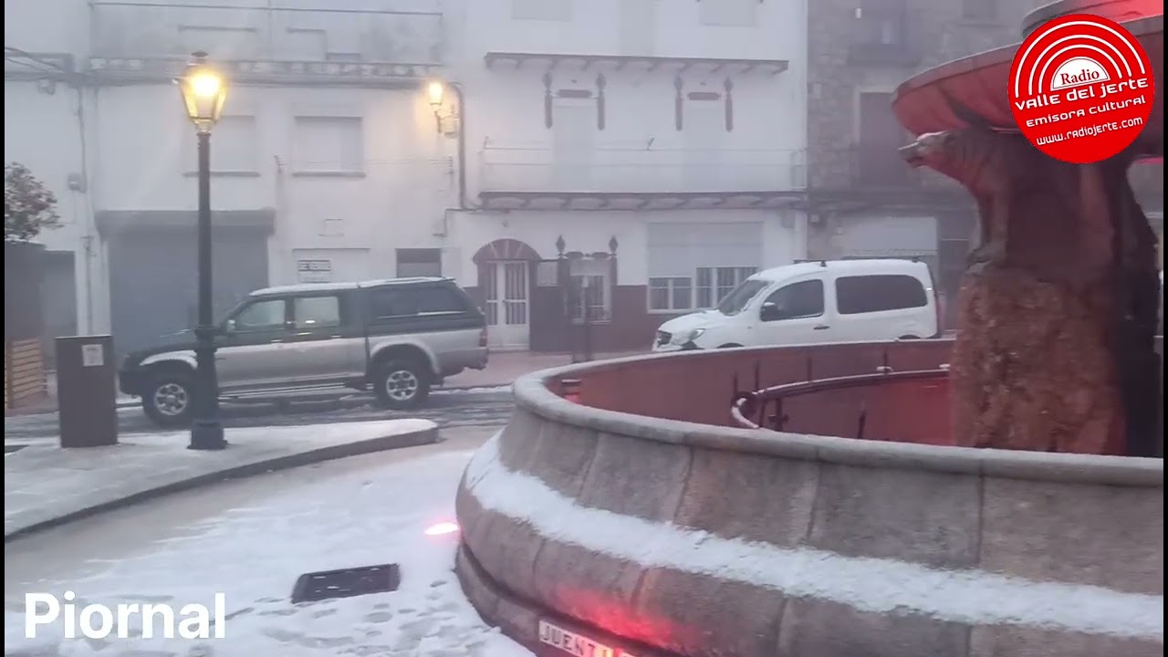 Nevada en Piornal