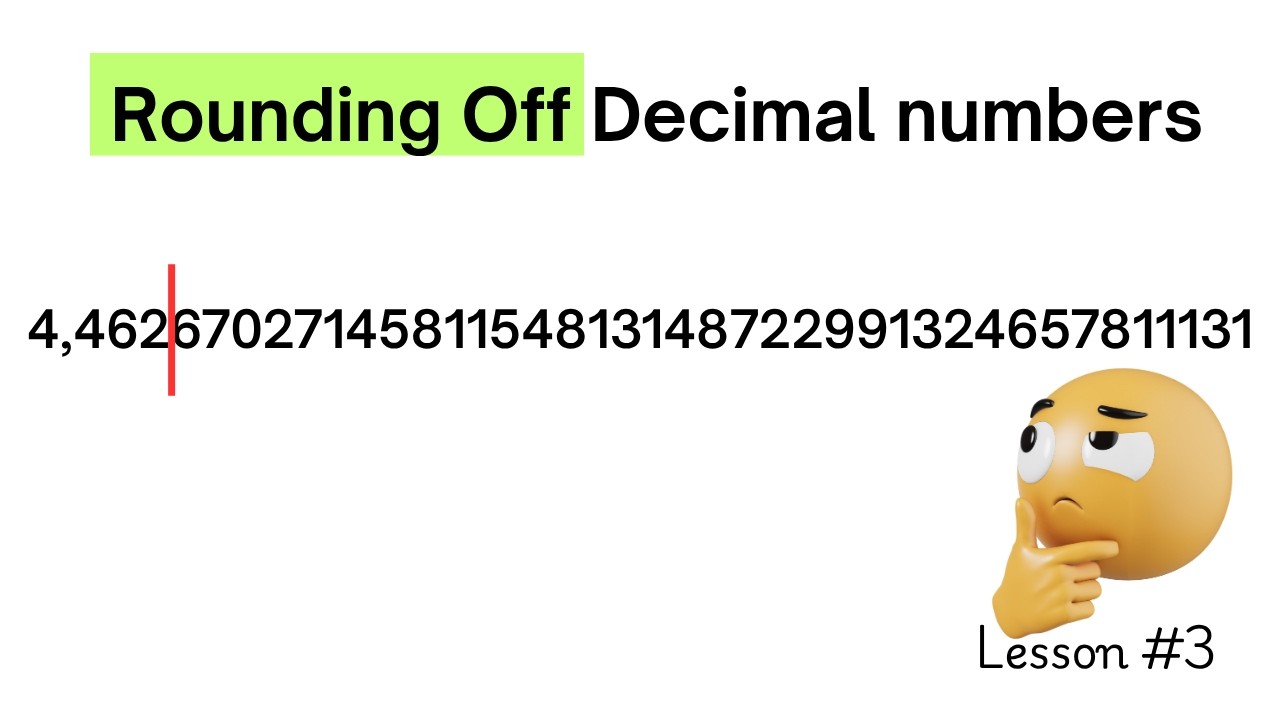 Rounding Off Decimal numbers