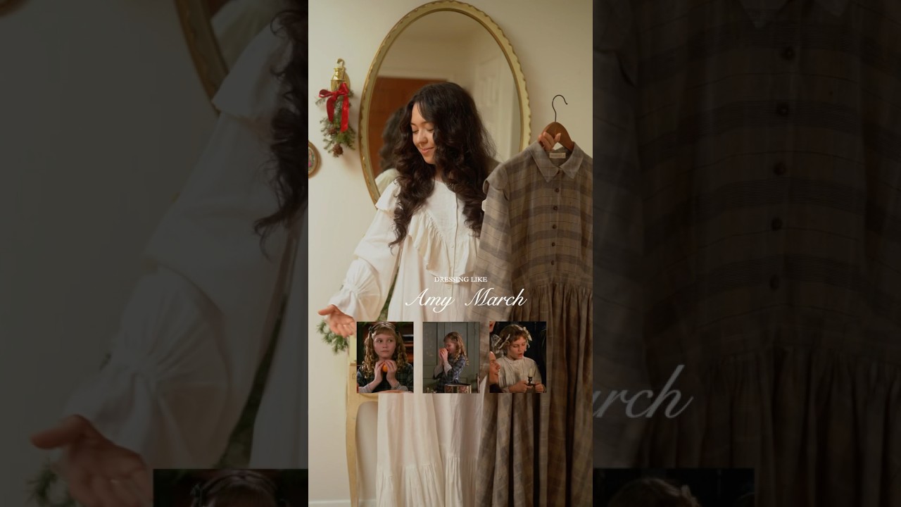 Recreating Amy March's outfit from 