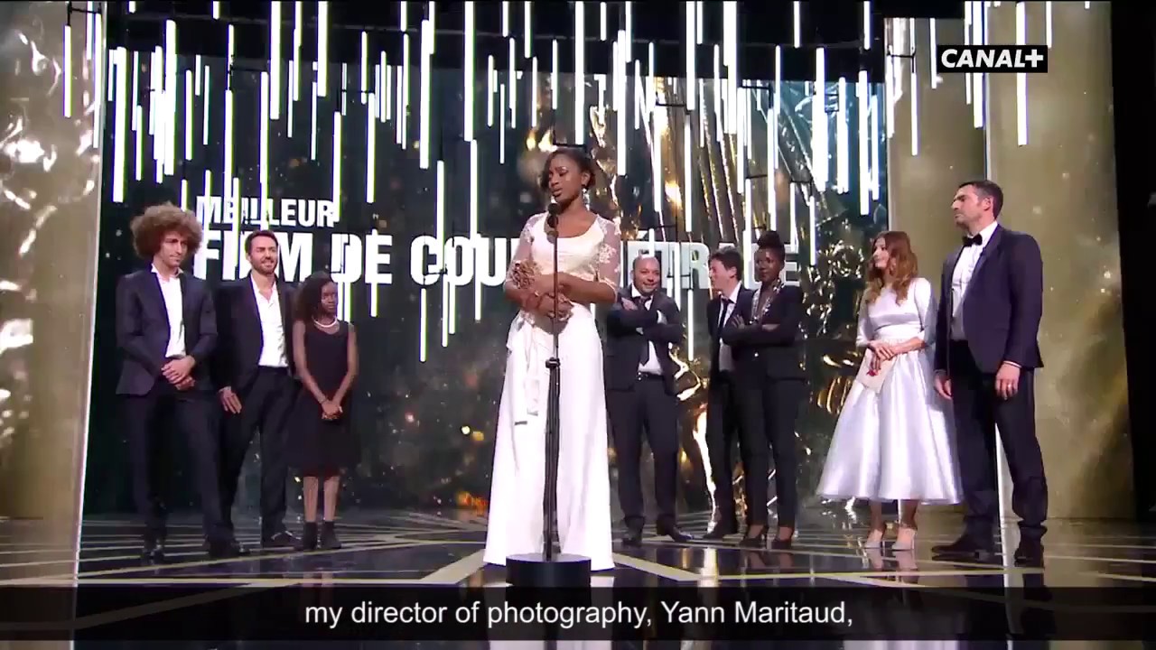 Ma&iuml;mouna Doucour&eacute;'s Moving Speech, Director of MAMAN(S), The 2017 CESAR award for Best Short Film
