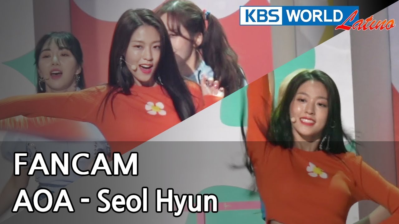 [FOCUSED] AOA's Seol Hyun  - Bingle Bangle[Music Bank / 2018.06.01]