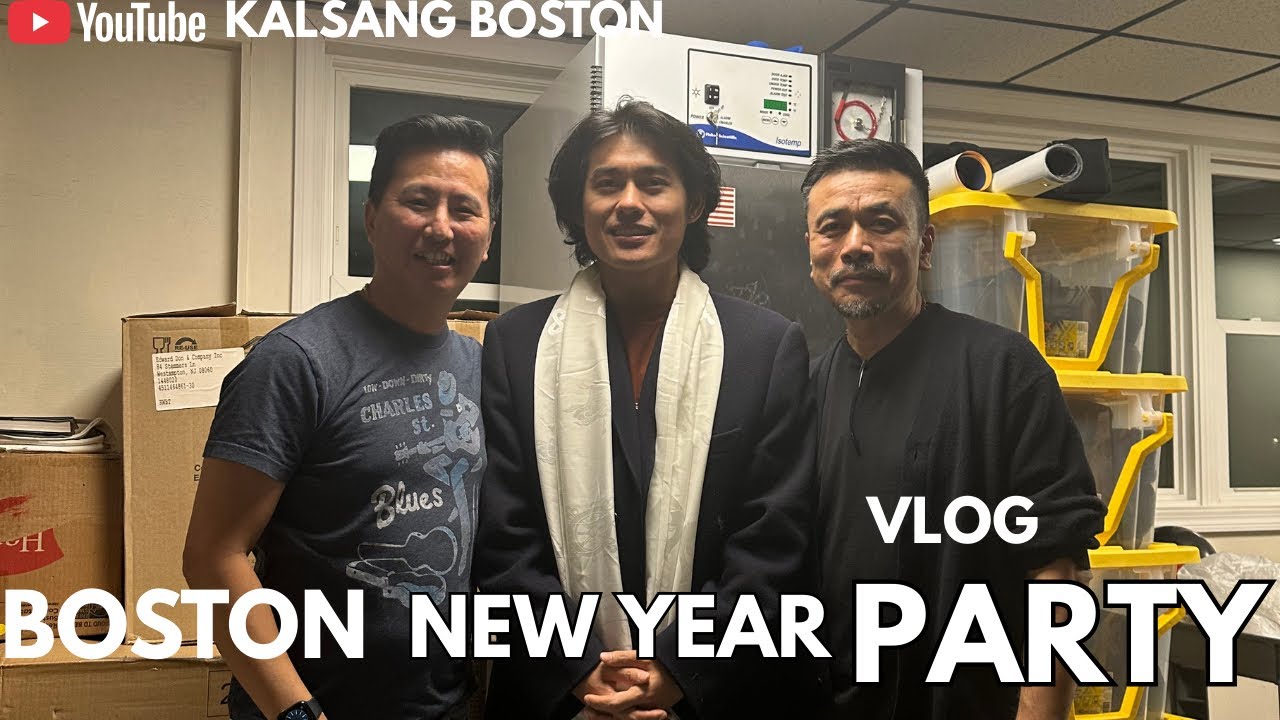 Welcoming 2026 in Boston 🎊 | New Year Celebration ft. Sonam Topden | Food & Gorshey