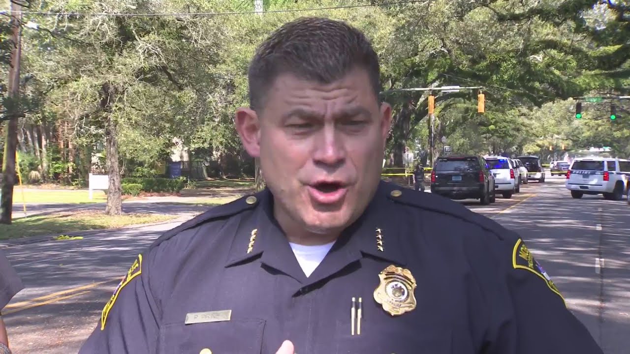 Mobile Police Chief Paul Prine gives update on Police Activity on Government Street