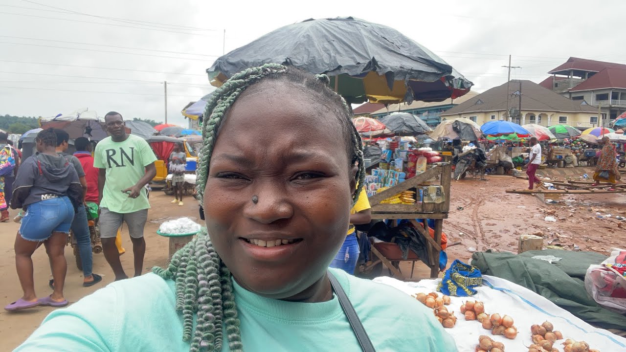Omega market tour in Liberia
