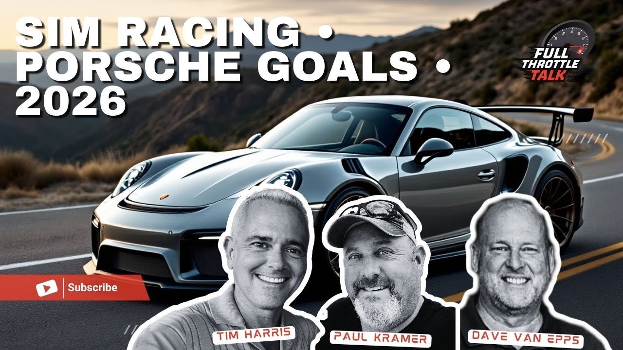 I WON A SIM RACE?! Porsche Goals, Wild News, $2M Rally Car & New Year Automotive Chaos