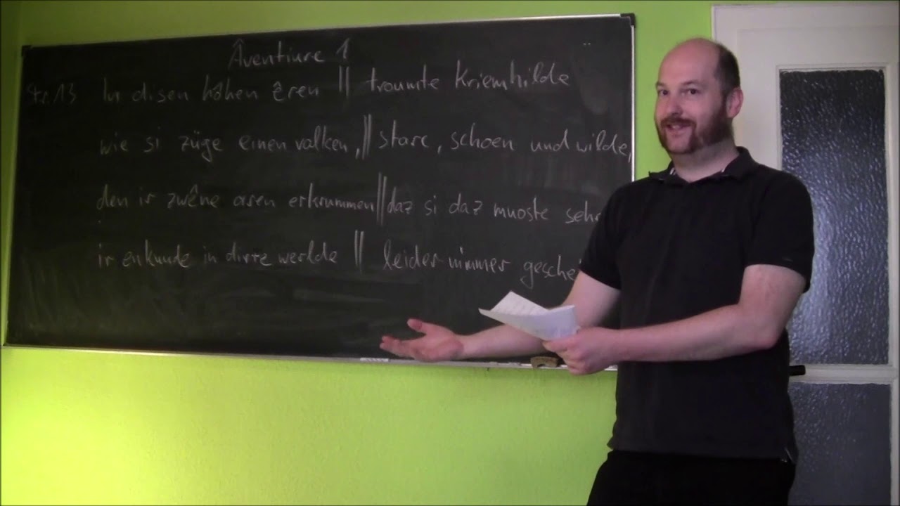 Einführung in das Nibelungenlied und das Mittelhochdeutsche: Âventiure 1 (Teil 2 der Reihe)