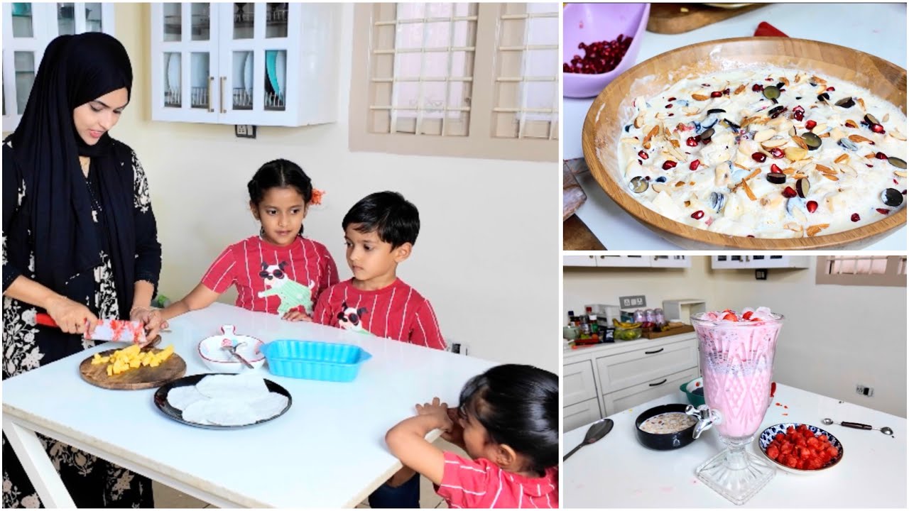 🕌🎊🌙നമ്മടെ secret item കാണിക്കാം /മക്കളേം കൂട്ടി ഉള്ള ഒരു ifthar day/fruit salad /silutalks 