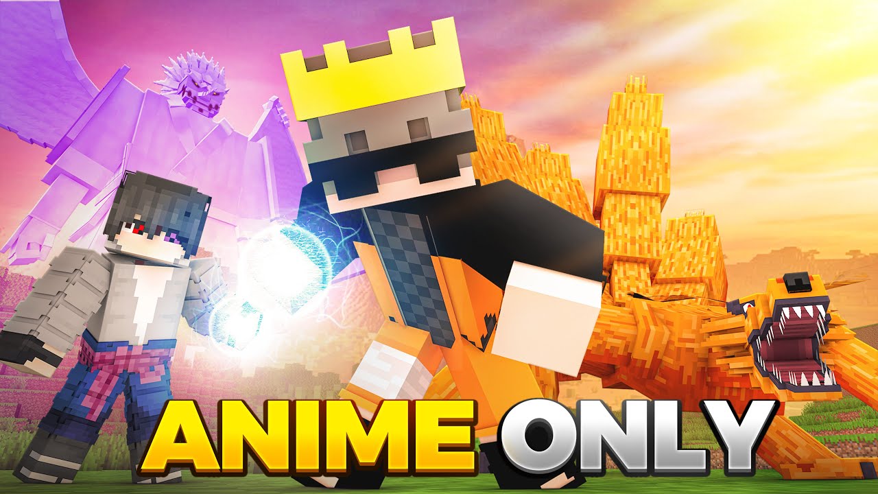 I Almost Got Killed in 'ANIME ONLY' Minecraft Server!