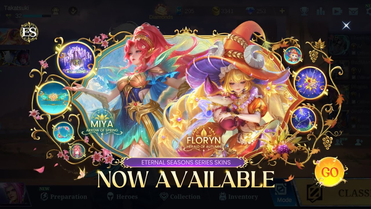 [💠MLBB] Trying to Get Floryn's New Skin in the Eternal Seasons Series
