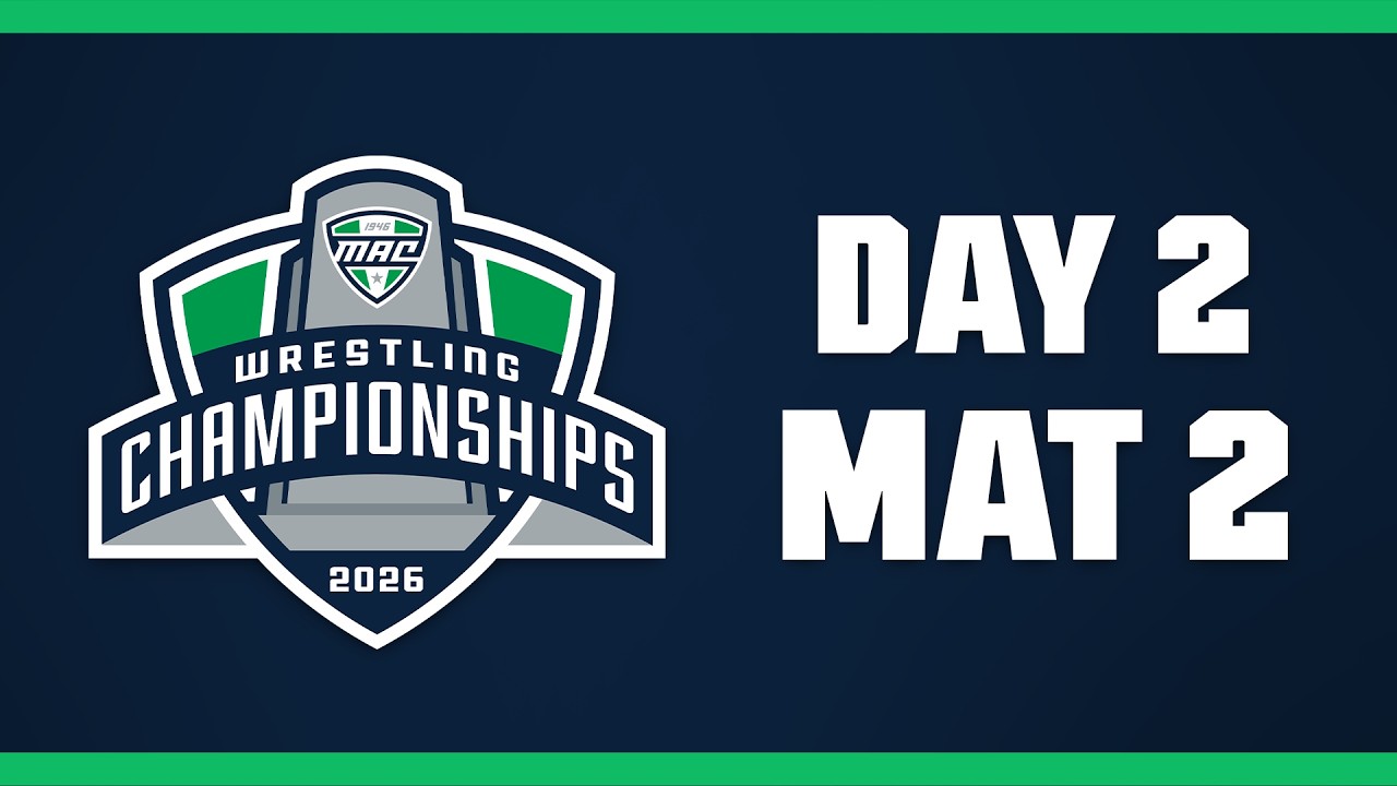 2026 MAC Wrestling Championships Mat 2 Day 2